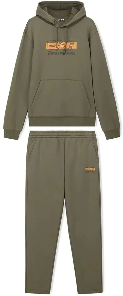 Giorgio Armani EA7 Emporio Armani Trainingspak Groen XL