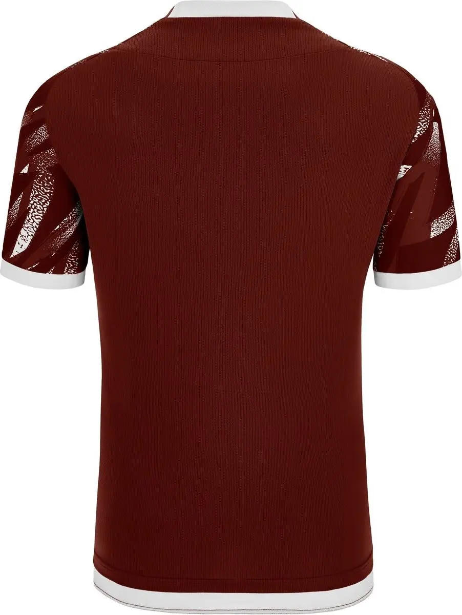 Macron Themis Eco Shirt Heren - Bordeaux/Wit XXL