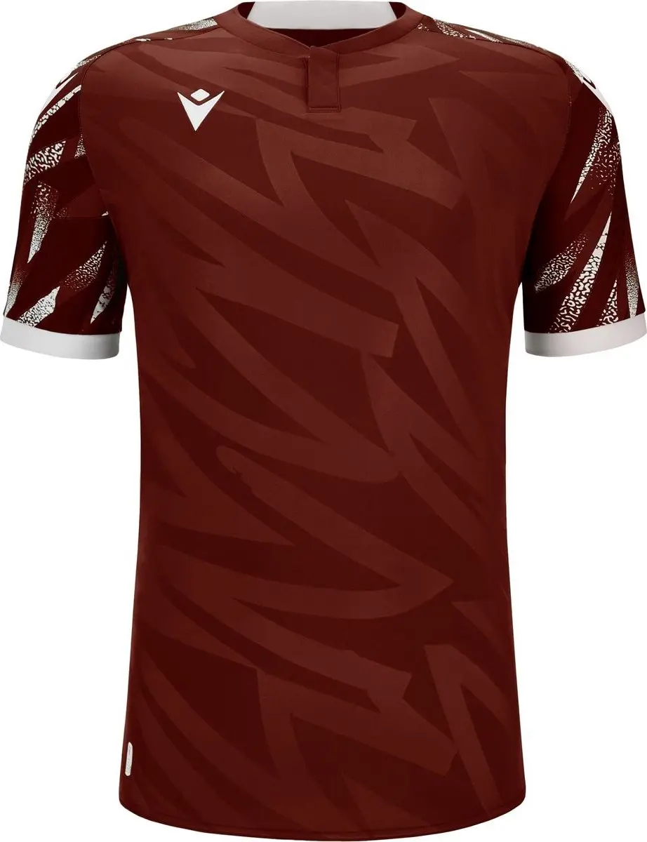 Macron Themis Eco Shirt Heren - Bordeaux/Wit XXL