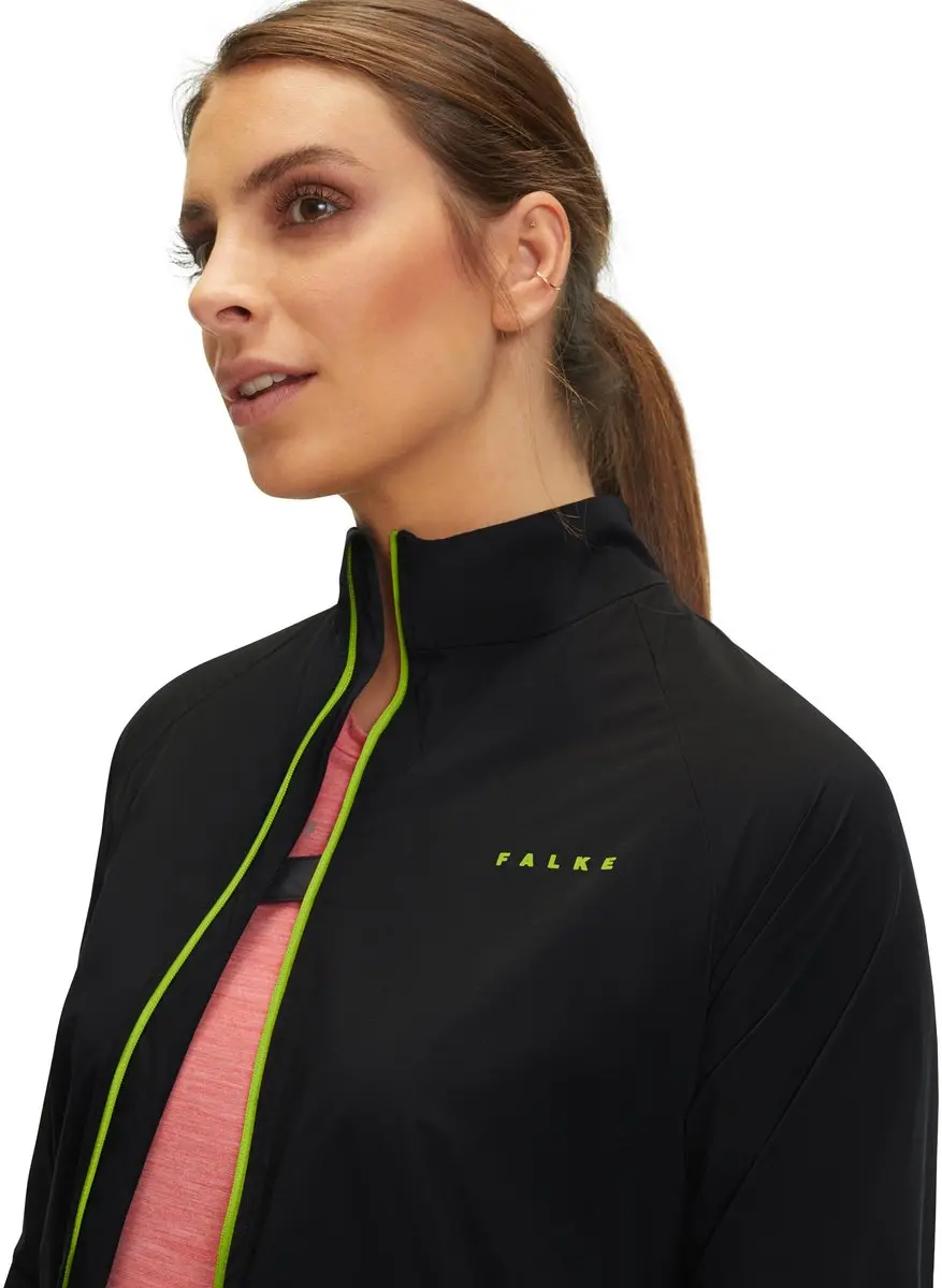 Falke Biking Jacket Dames - Winddicht - Zwart - Maat L