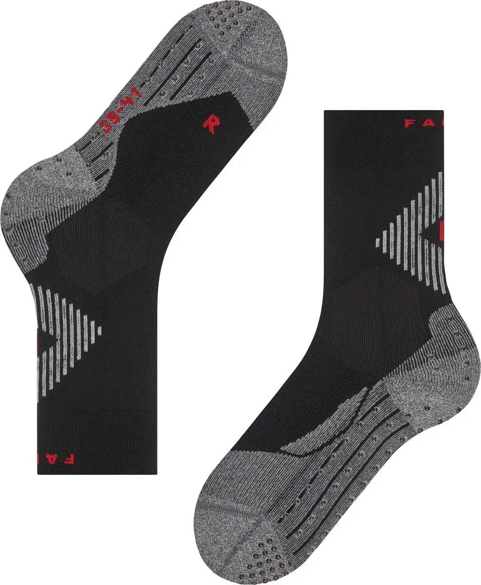 Falke 4Grip Antislip Sportsokken - Maat 35/36 - Zwart