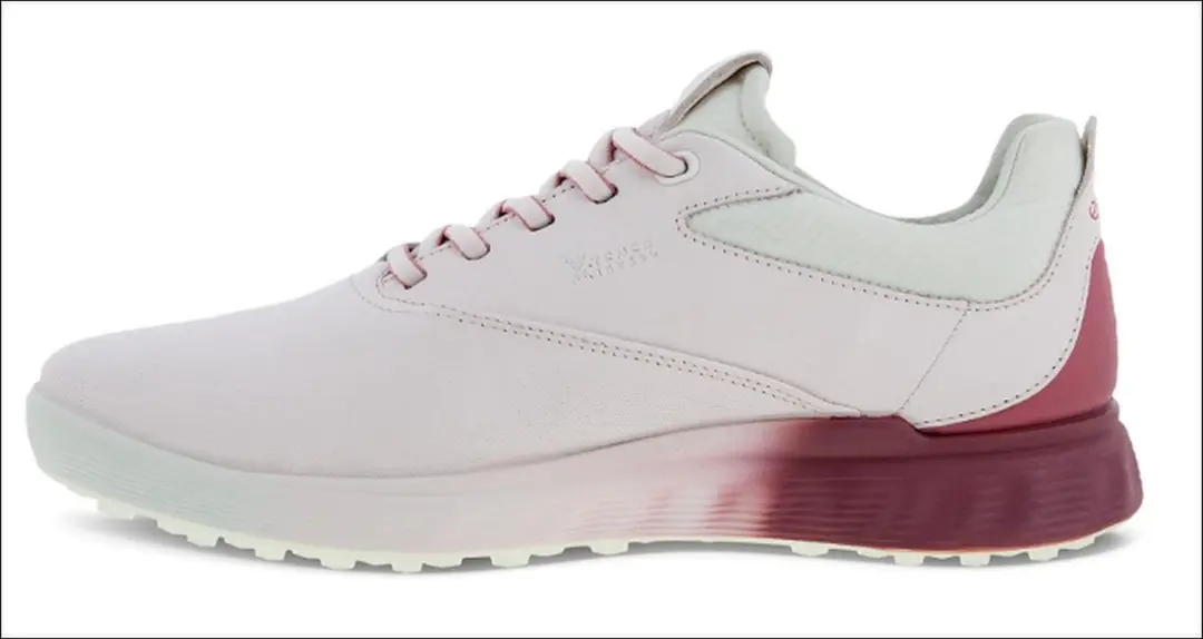 ECCO W Golf S-Three Delicacy Golfschoenen - Maat 37 - Licht roze