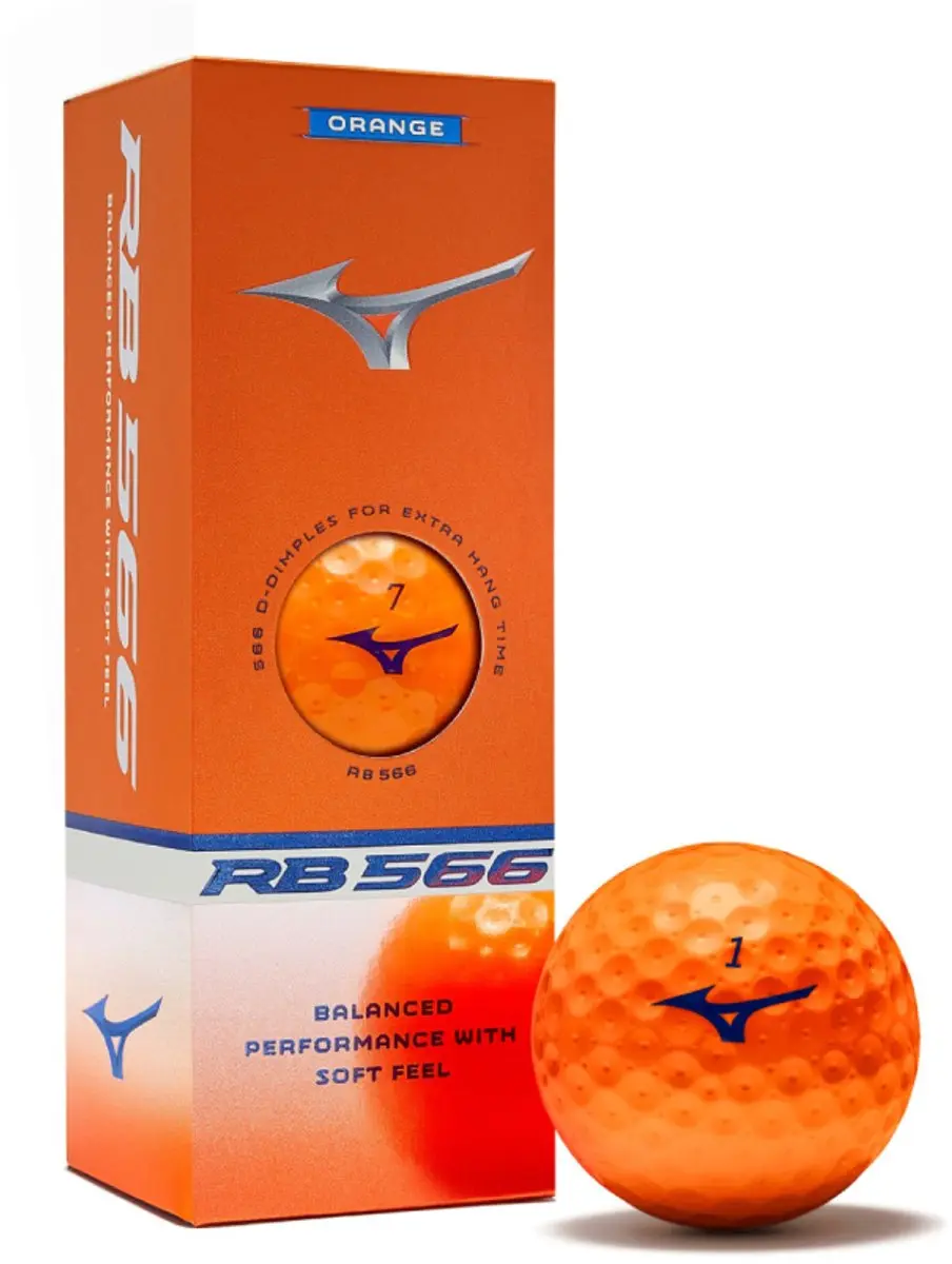 Mizuno RB566 Golfballen - 12 Stuks - Geel