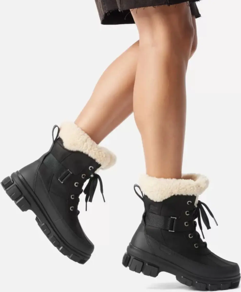 Sorel Womens Torino V Parc Laarzen - 39 - Black