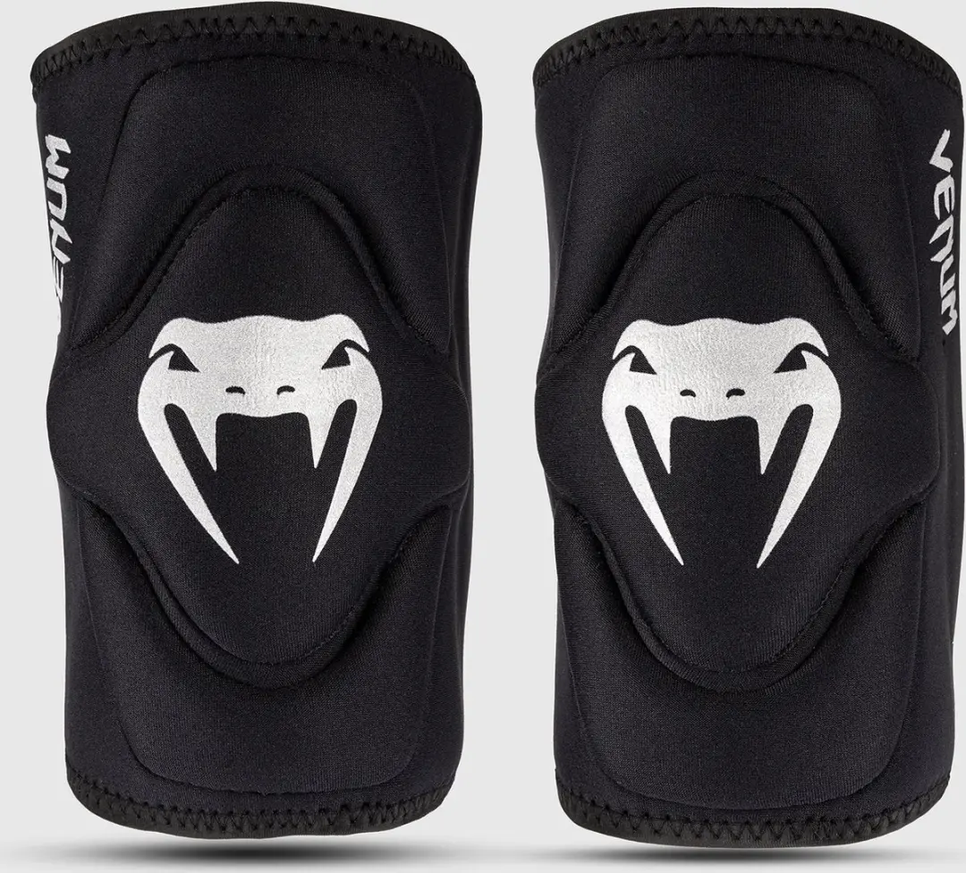 Venum Kontact Gel Kneepads L - Zwart/Zilver