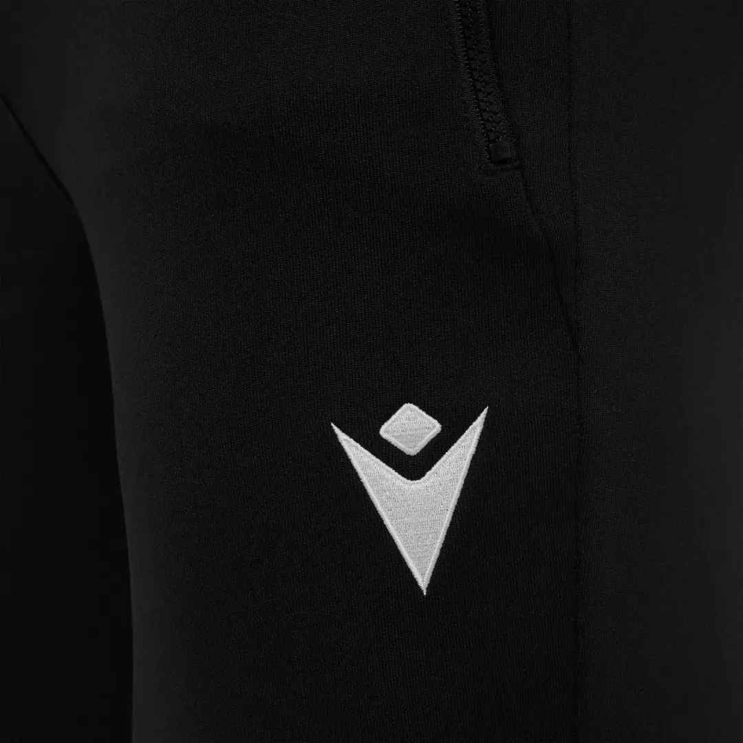Macron Deira Polyester Trainingsbroek Kinderen 128 - Zwart