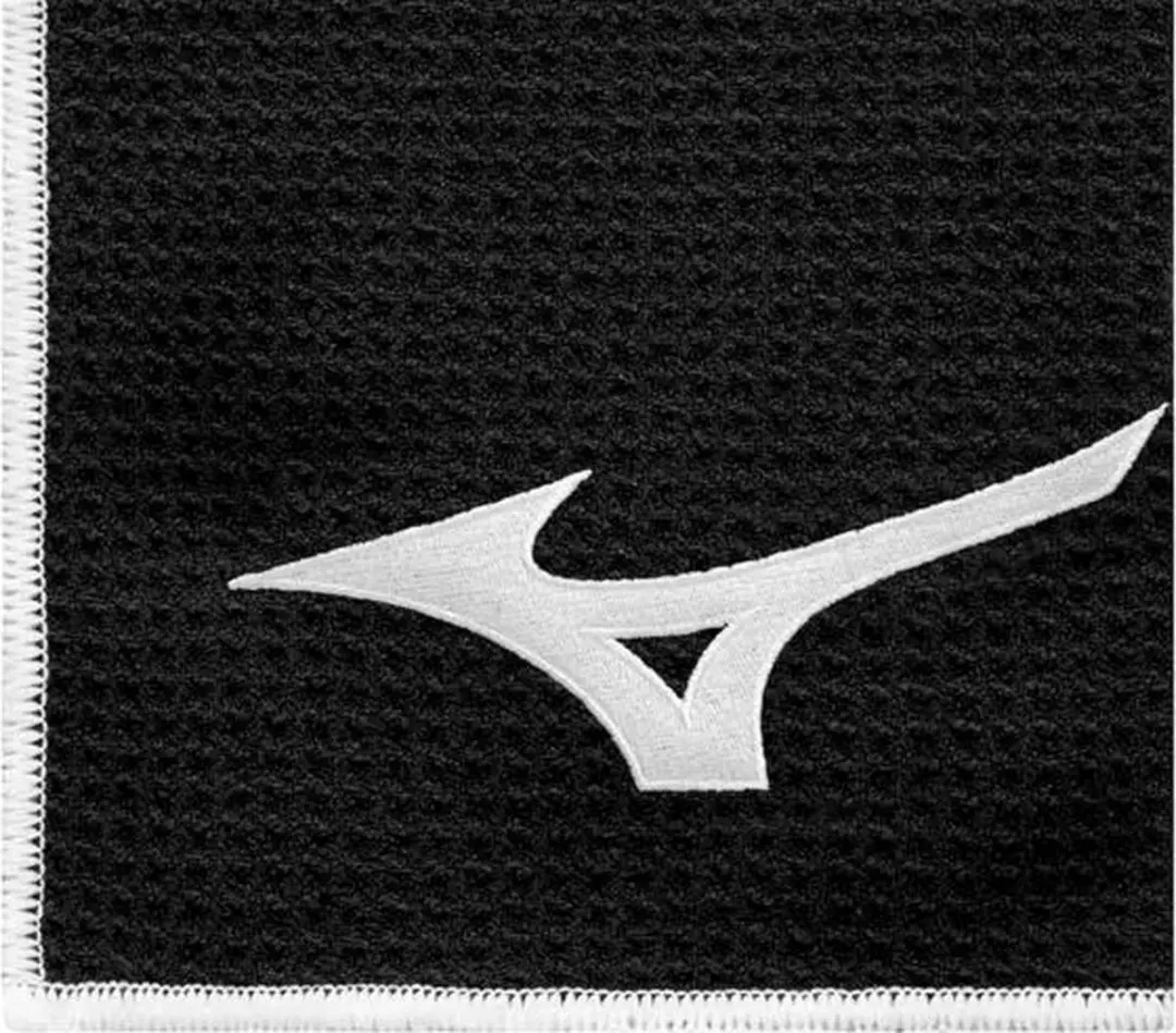 Mizuno Cart Golf Handdoek 60x40cm - Zwart