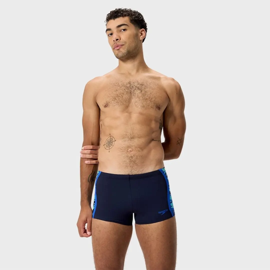 Speedo Hyperboom Splice Zwemboxer Heren - 3XL - Navy