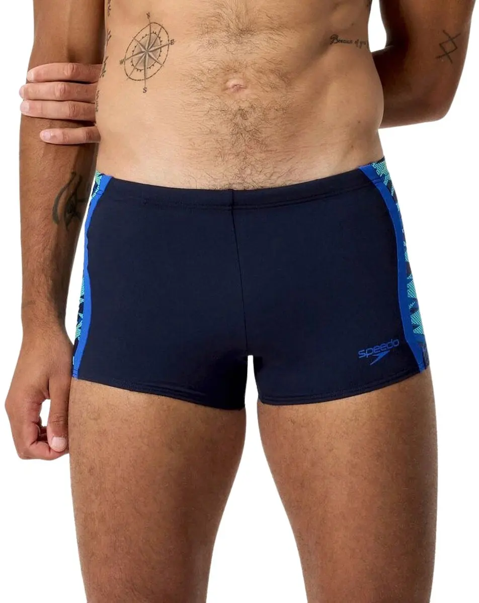 Speedo Hyperboom Splice Zwemboxer Heren - 3XL - Navy