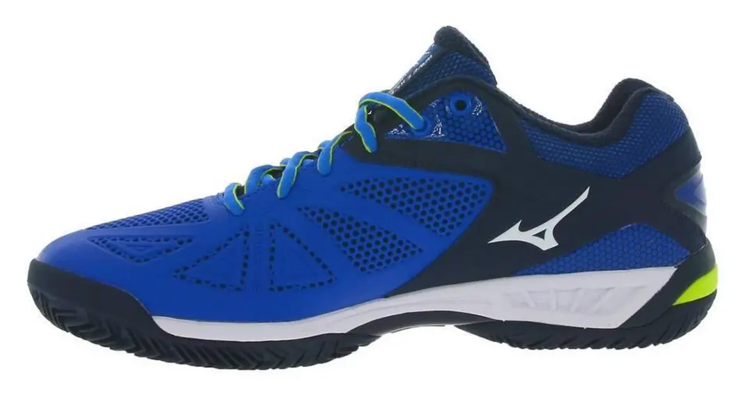 Mizuno Wave Exceed Tour CC Tennisschoenen 42 - Blauw/Wit