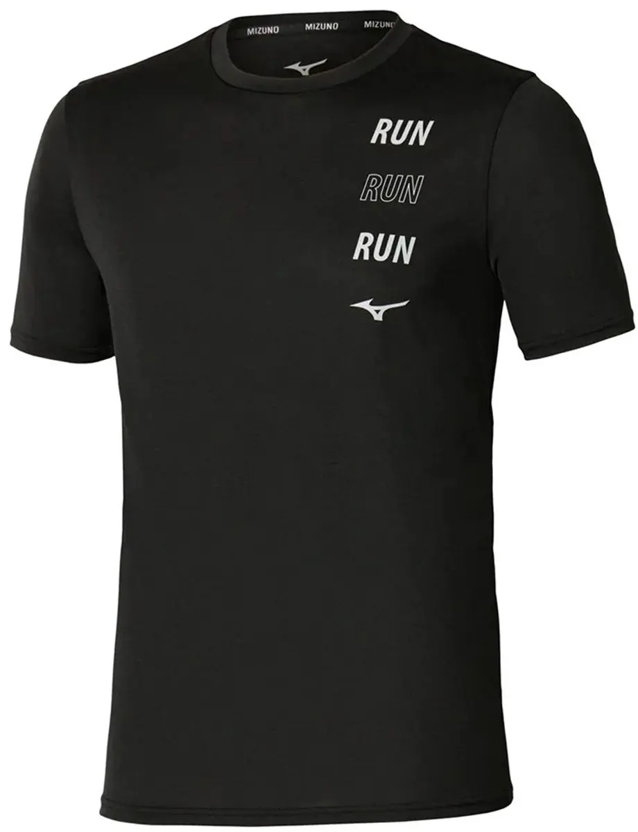 Mizuno Core Run T-shirt Korte Mouwen S - Estate Blue