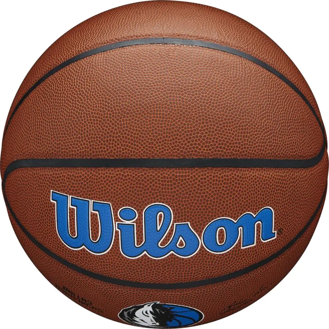 Wilson NBA Team Alliance Dallas Mavericks Basketbal Maat 5 - Blauw