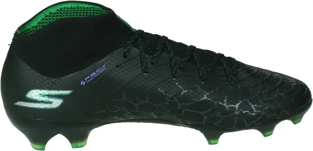Skechers SKX 01 1.5 High Elite FG Voetbalschoenen - 41 - Zwart/zilver