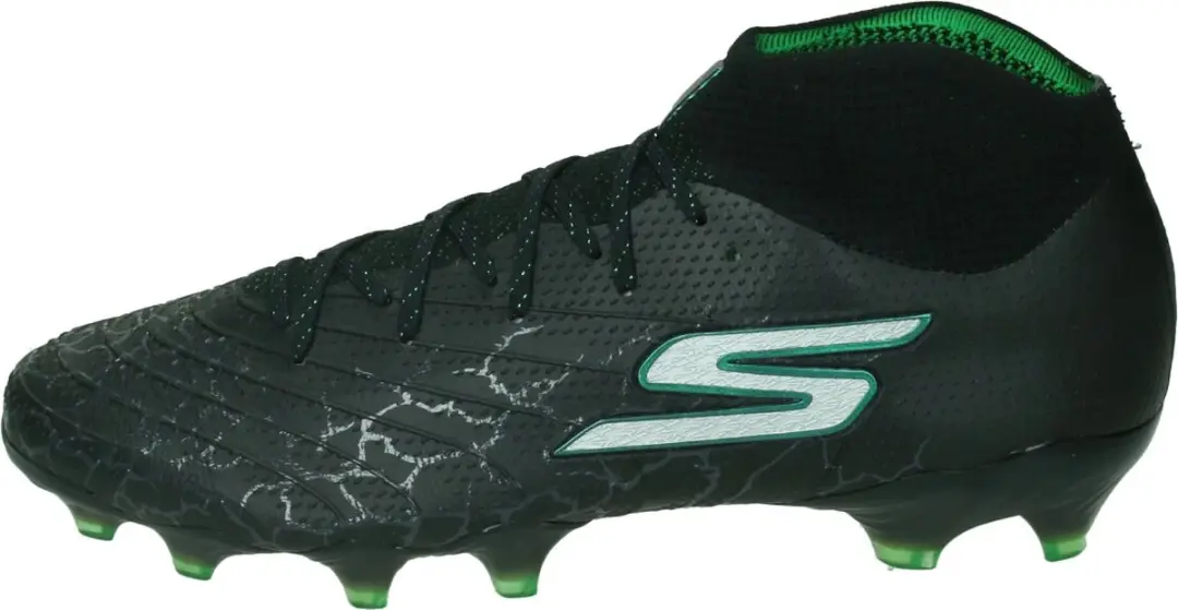 Skechers SKX 01 1.5 High Elite FG Voetbalschoenen - 41 - Zwart/zilver