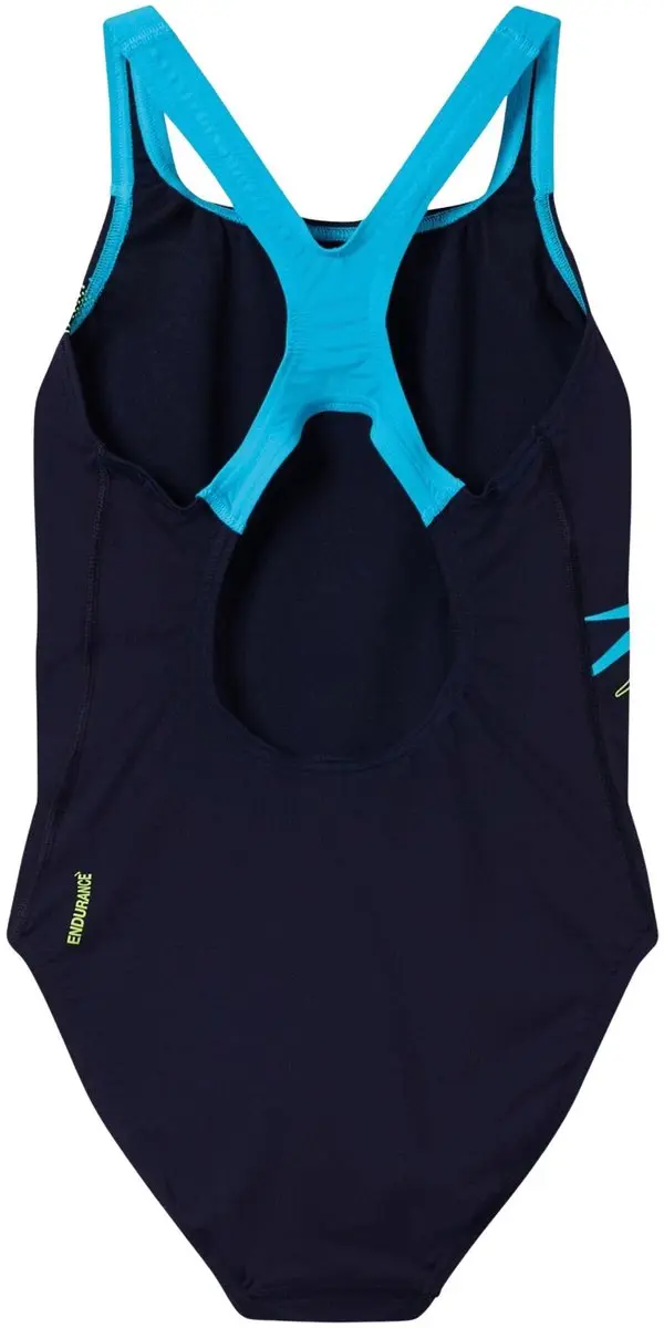 Speedo Medley Logo Medalist Badpak Dames 36 - Zwart/Groen