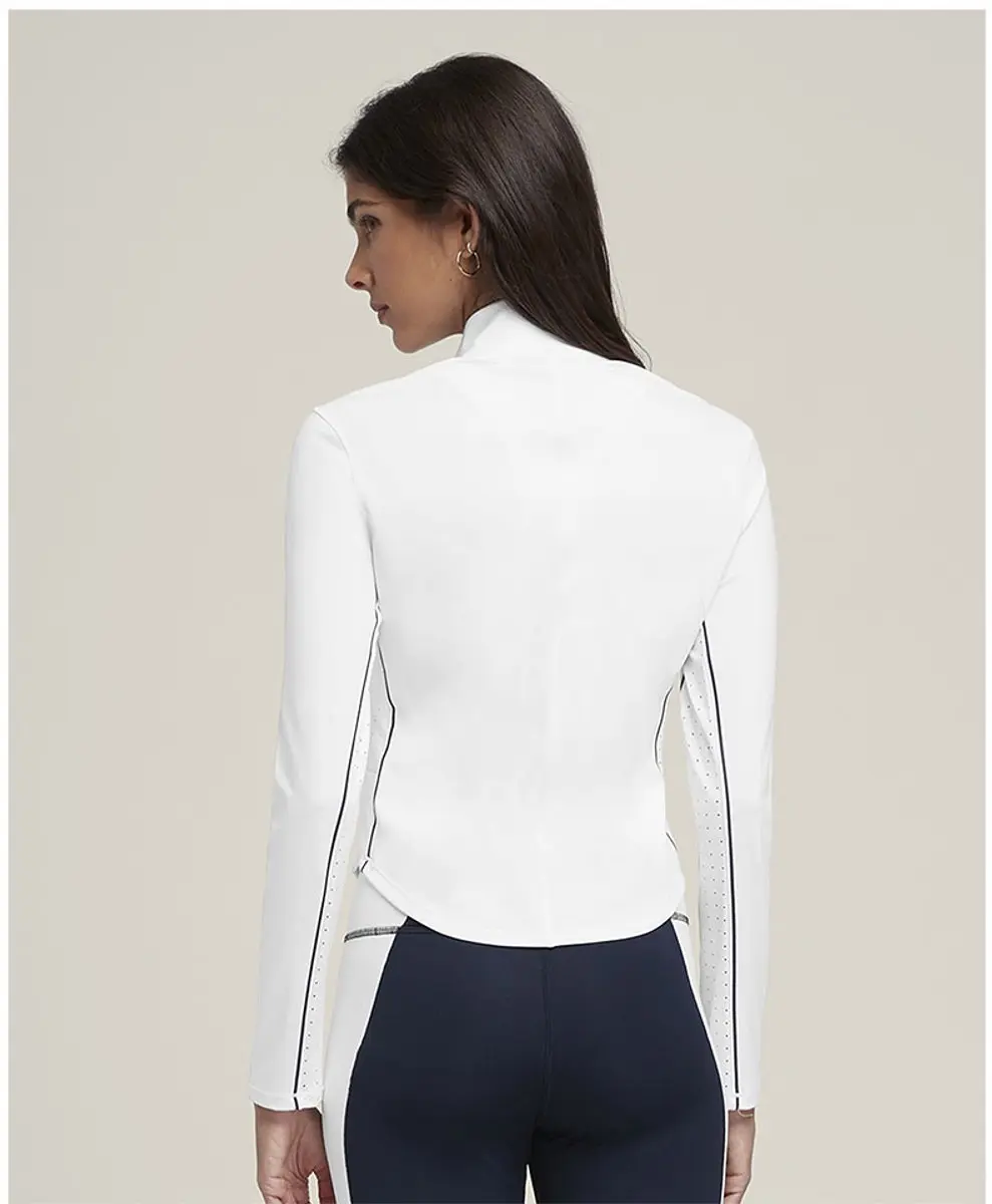 Wilson Brentwood Sweatshirt - Halve rits - XL - Bright White