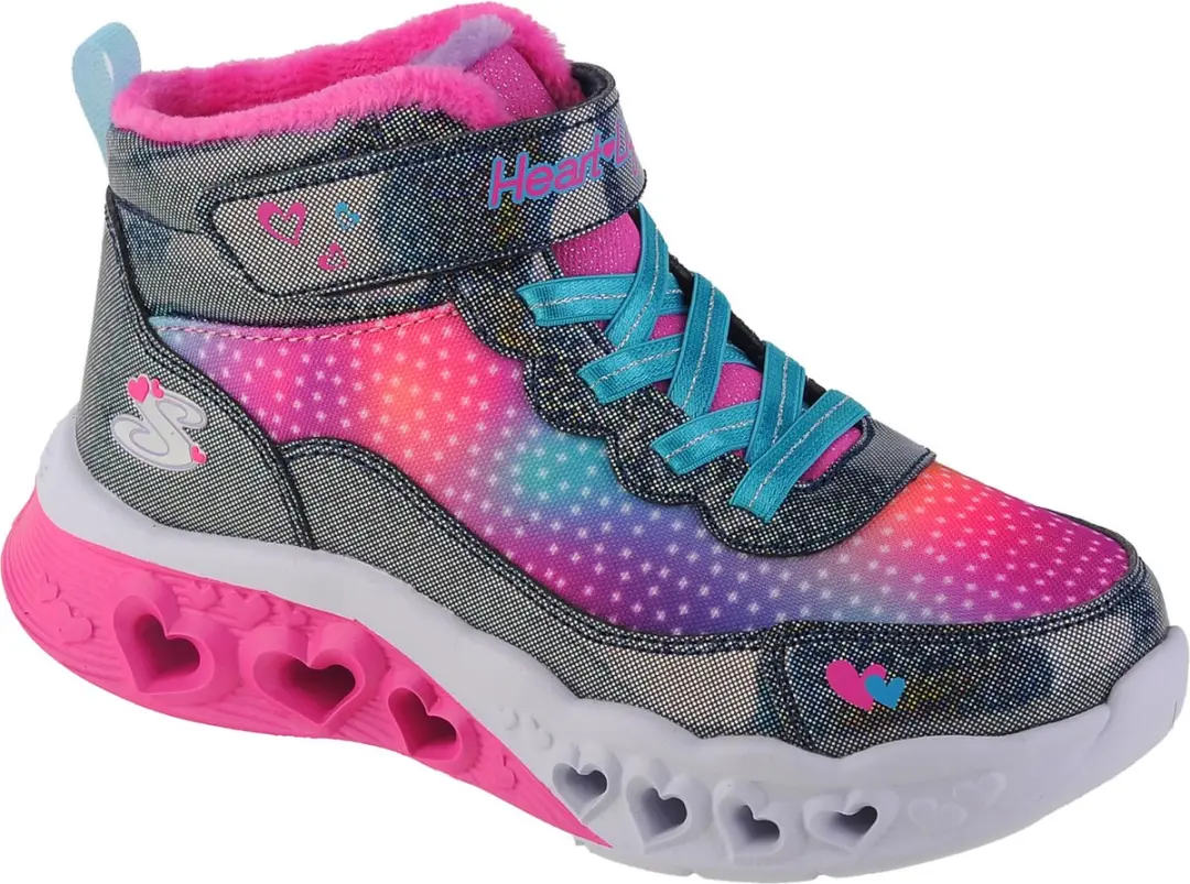 Skechers Flutter Heart Lights Marineblauw Laarzen 33