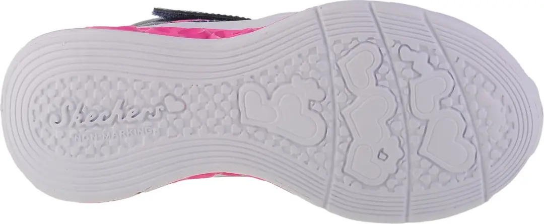 Skechers Flutter Heart Lights Marineblauw Laarzen 33