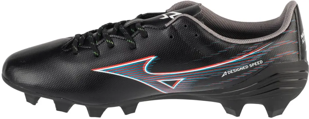 Mizuno Alpha Select FG Voetbalschoenen 42 - Zwart/Rood