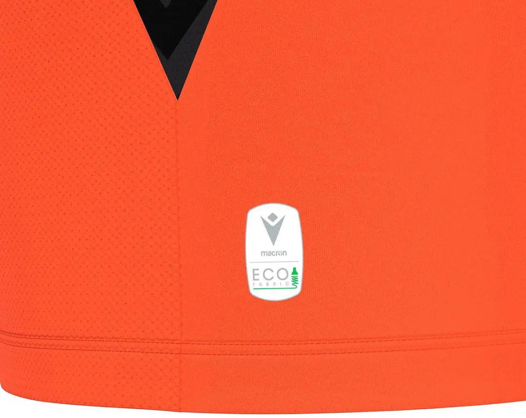 Macron Scorpio Keepershirt Korte Mouw Kinderen 140 - Oranje/Zwart