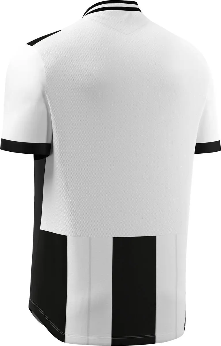 Macron Propus Eco Shirt Korte Mouw Heren - L - Wit/Zwart