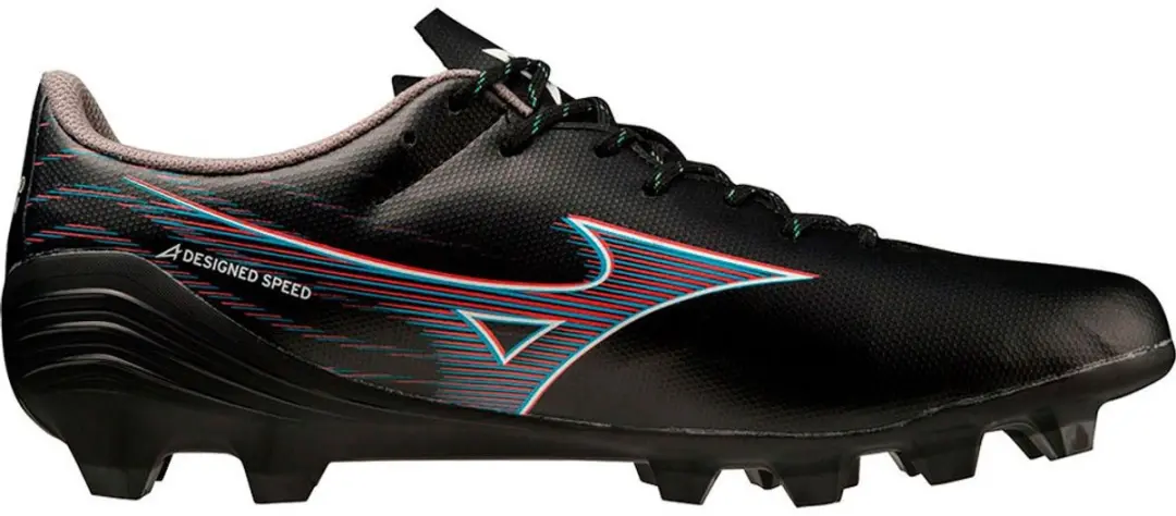 Mizuno Alpha Select FG Voetbalschoenen 44 - Zwart/Rood