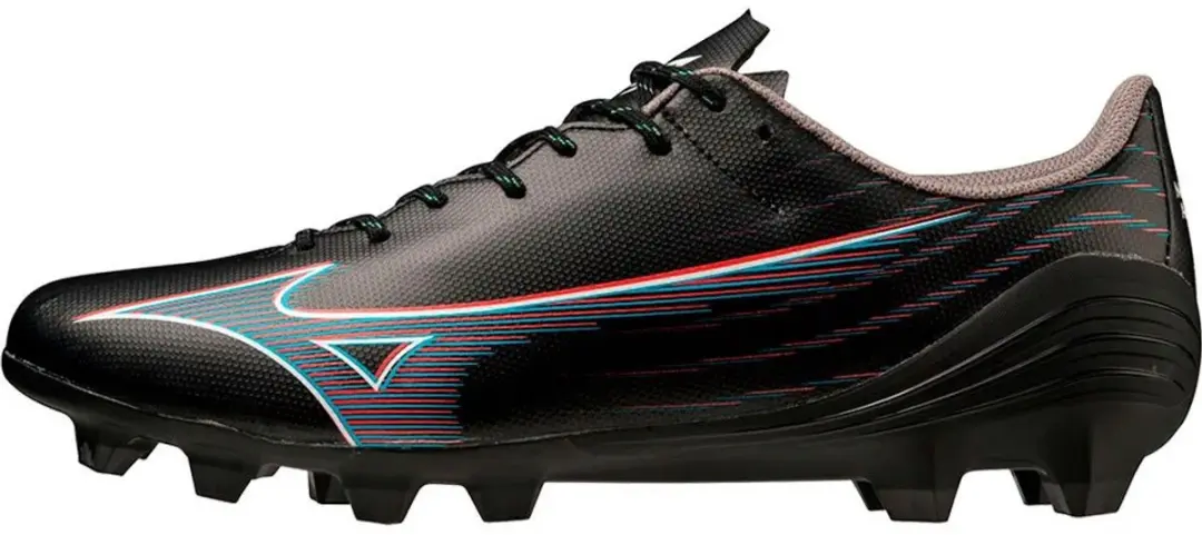 Mizuno Alpha Select FG Voetbalschoenen 44 - Zwart/Rood