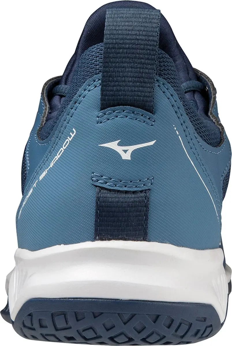 Mizuno Ghost Shadow Indoor Schoenen - 46.5 - Blauw/Wit