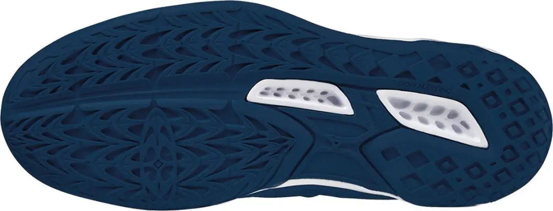 Mizuno Ghost Shadow Indoor Schoenen - 46.5 - Blauw/Wit