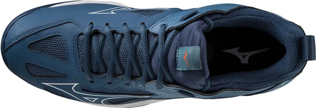 Mizuno Ghost Shadow Indoor Schoenen - 46.5 - Blauw/Wit