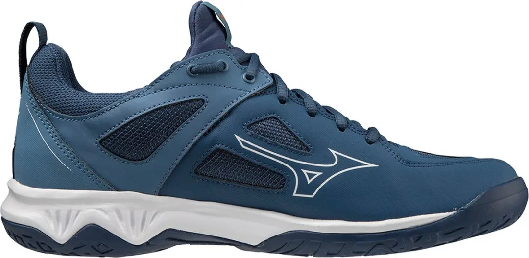 Mizuno Ghost Shadow Indoor Schoenen - 46.5 - Blauw/Wit