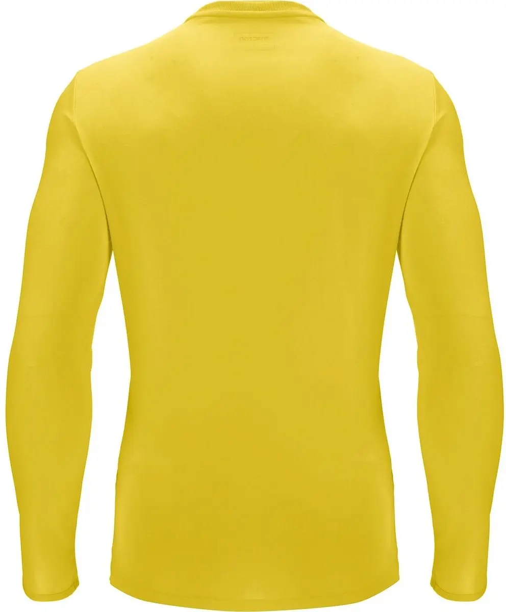 Macron Rigel Hero Voetbalshirt Lange Mouw Kinderen - Geel 116
