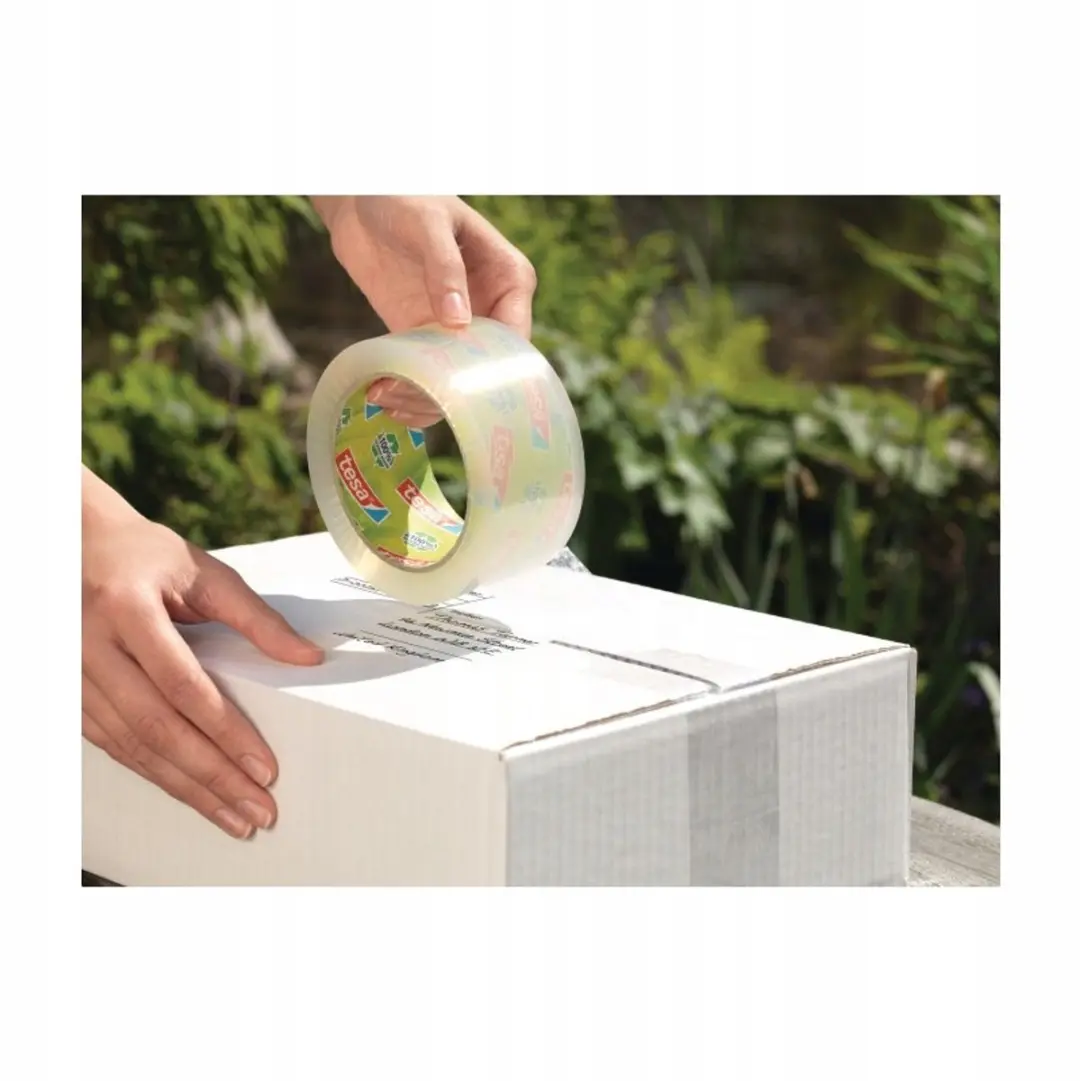Tesa Eco&Strong Verpakkingstape 66m x 50mm - 3x Transparant