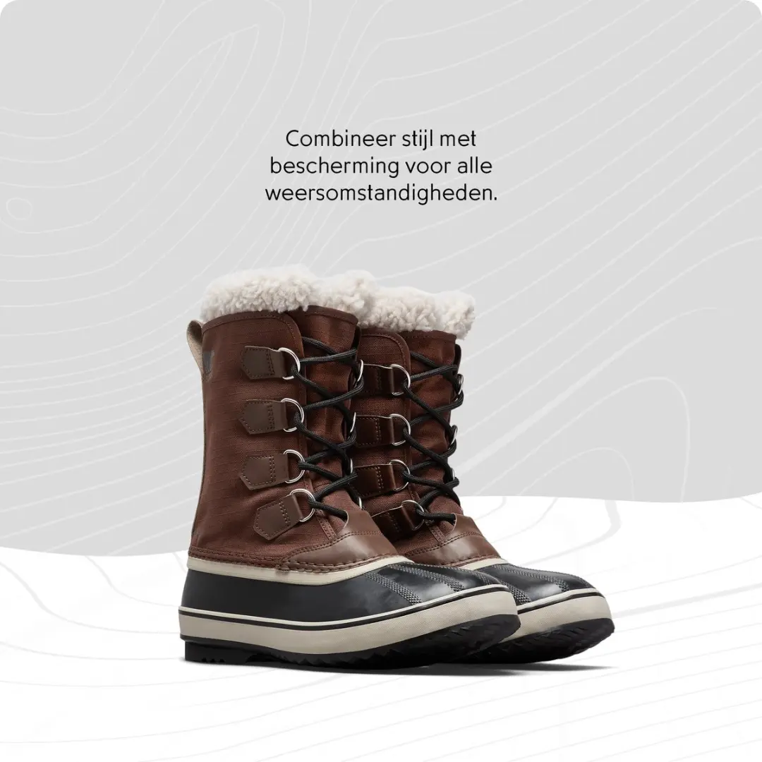 Sorel 1964 PAC Nylon WP Snowboots - 44.5 - Tobacco/Black