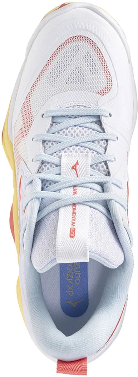 Mizuno Wave Momentum Elite WOS Indoor Schoenen Dames - Wit