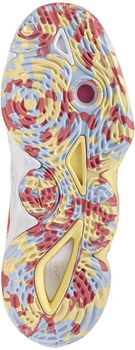 Mizuno Wave Momentum Elite WOS Indoor Schoenen Dames - Wit