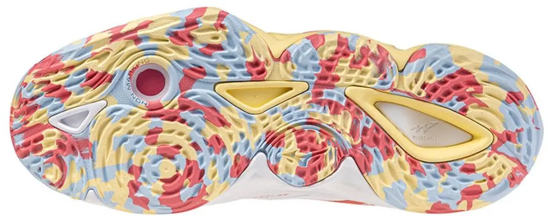Mizuno Wave Momentum Elite WOS Indoor Schoenen Dames - Wit