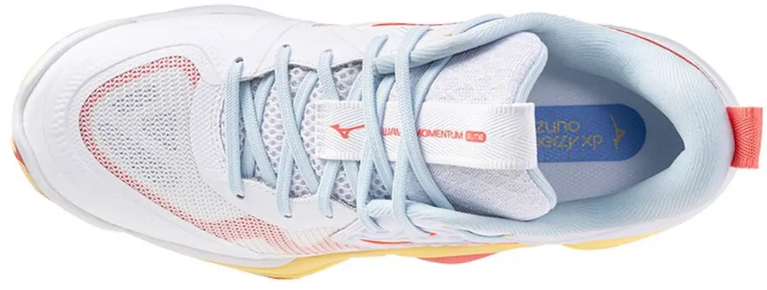 Mizuno Wave Momentum Elite WOS Indoor Schoenen Dames - Wit