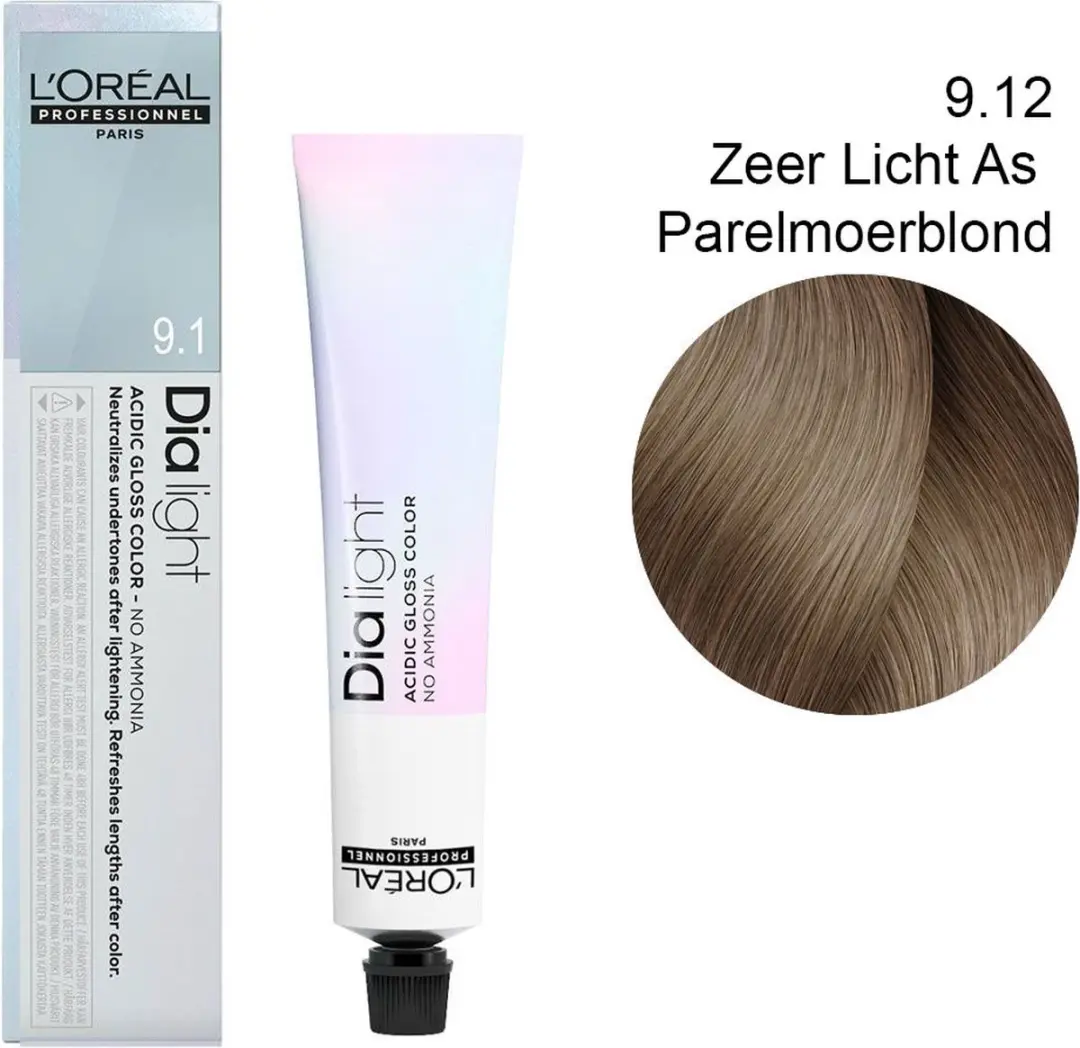 L'Oréal Professionnel Dia Light Haarverf 50ml - 9.12