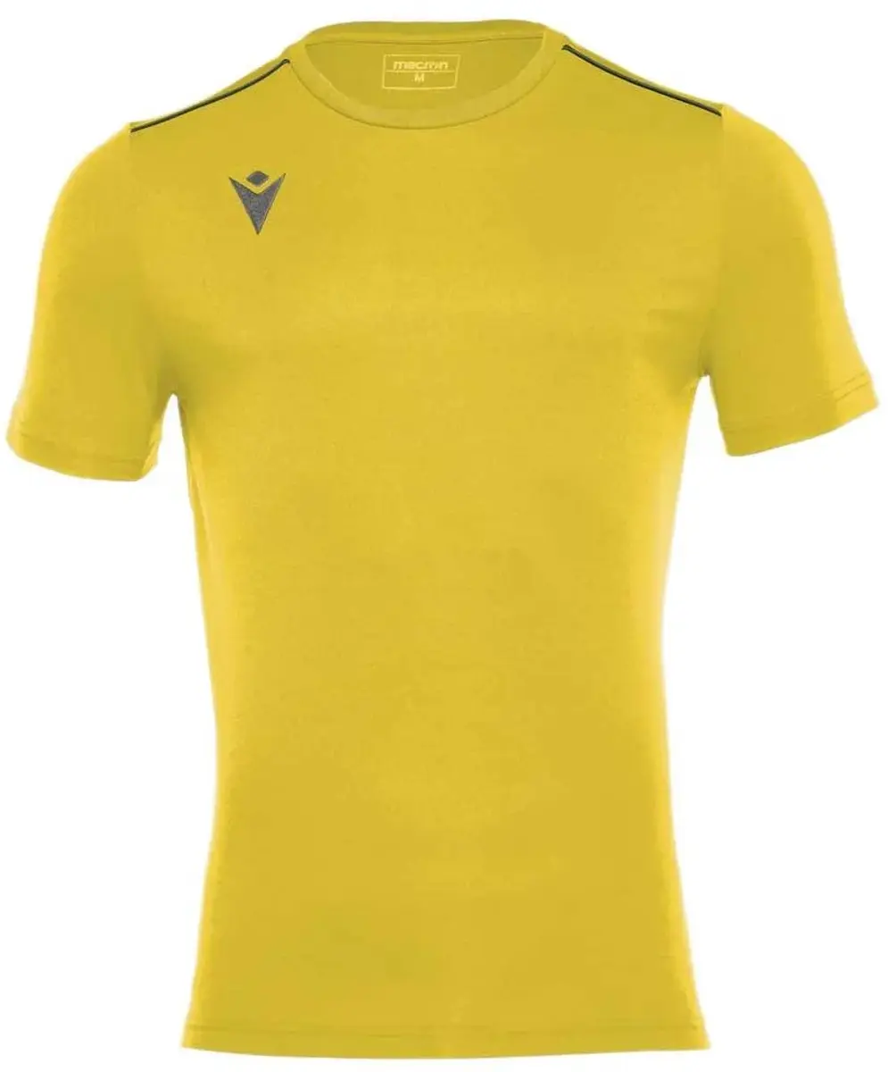 Macron Rigel Hero Shirt Korte Mouw Heren - Geel M - afbeelding 6 van 6