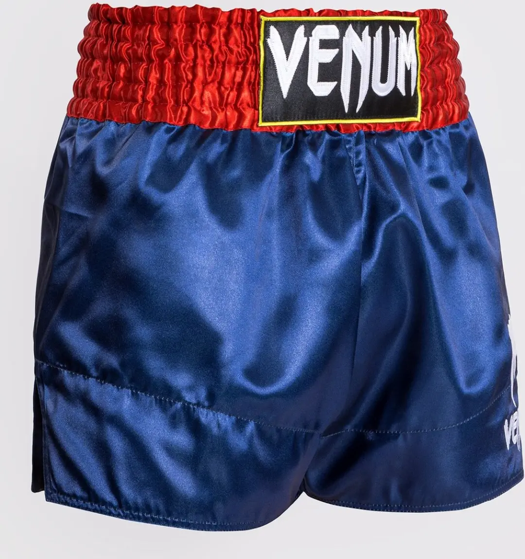 Venum Classic Muay Thai Shorts XXL - Blauw/Rood/Wit