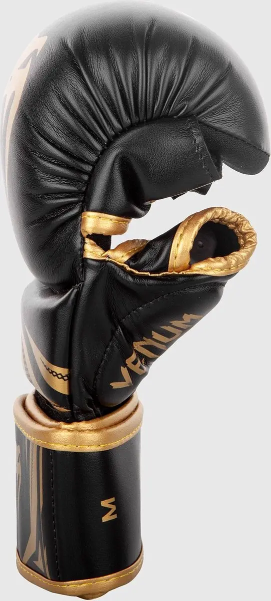 Venum Challenger 3.0 MMA Handschoenen 8oz - S - Zwart/Goud
