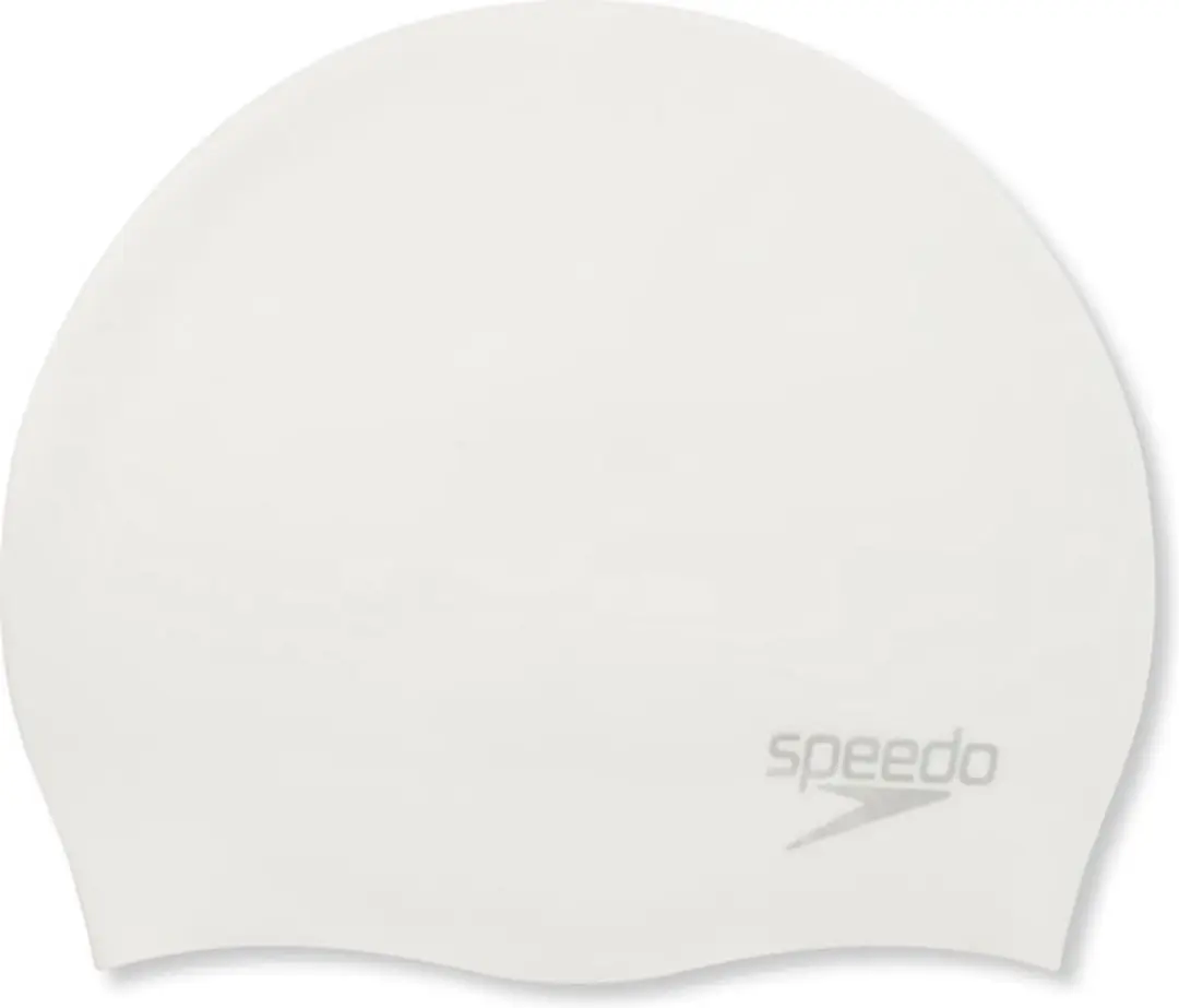 Speedo Plain Moulded Silicone Cap