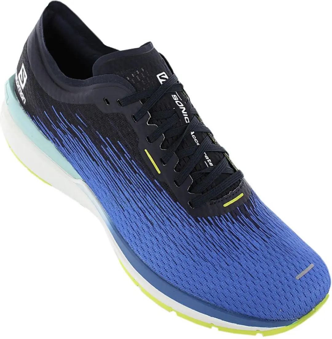 Salomon Sonic 4 Accelerate Heren Hardloopschoenen 413028 - EU 46 - Blauw