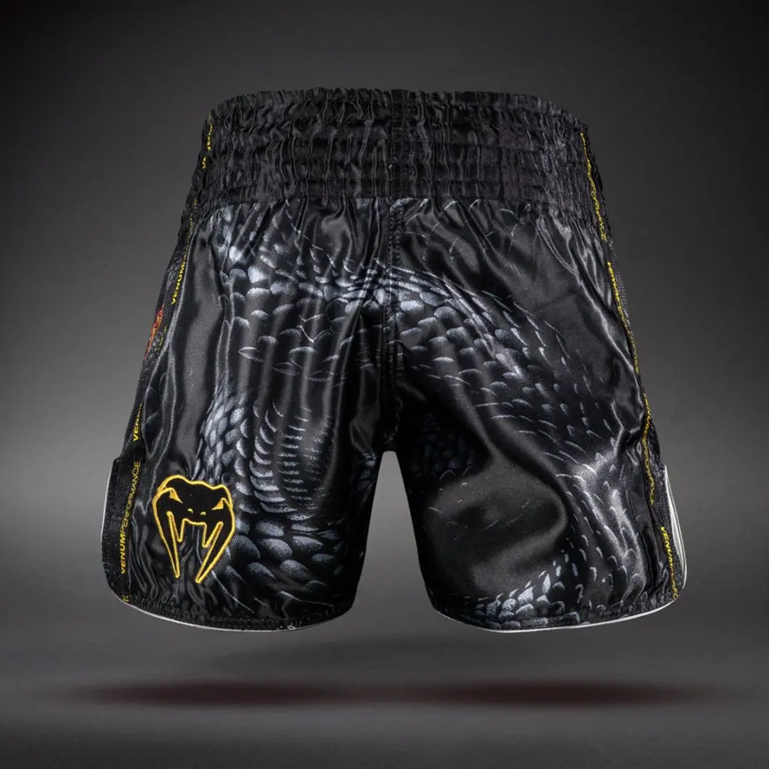 Venum Matupa Muay Thai Broekje XL - Zwart/Grijs/Goud