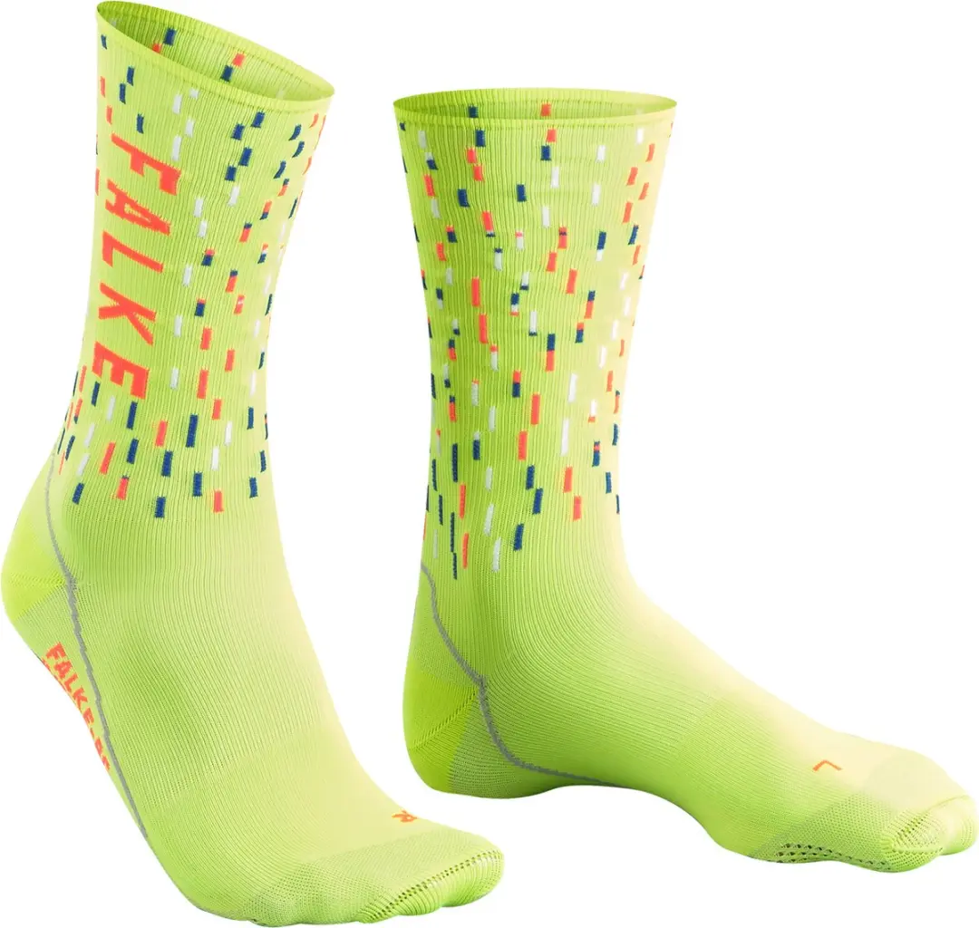 Falke BC Anti-Blaar Fietssokken Geel - Maat 37-38