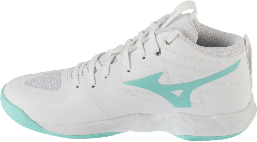 Mizuno Wave Momentum Pro Mid Volleybalschoenen 40.5 - AG - Wit - afbeelding 2 van 5