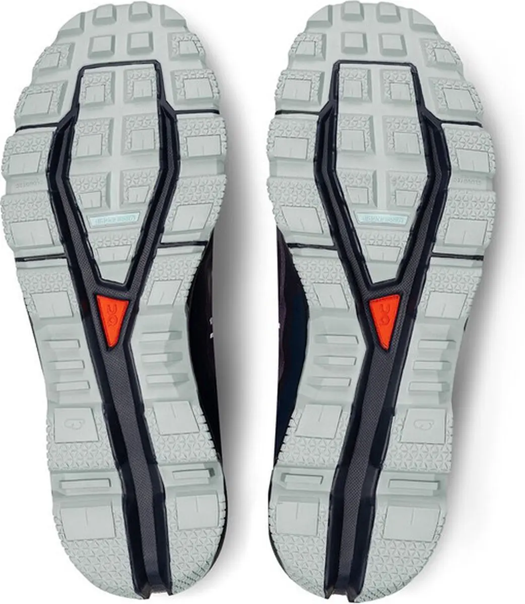 ON Cloudventure Waterproof Dames Trailhardloopschoenen - 41 - Zwart/blauw