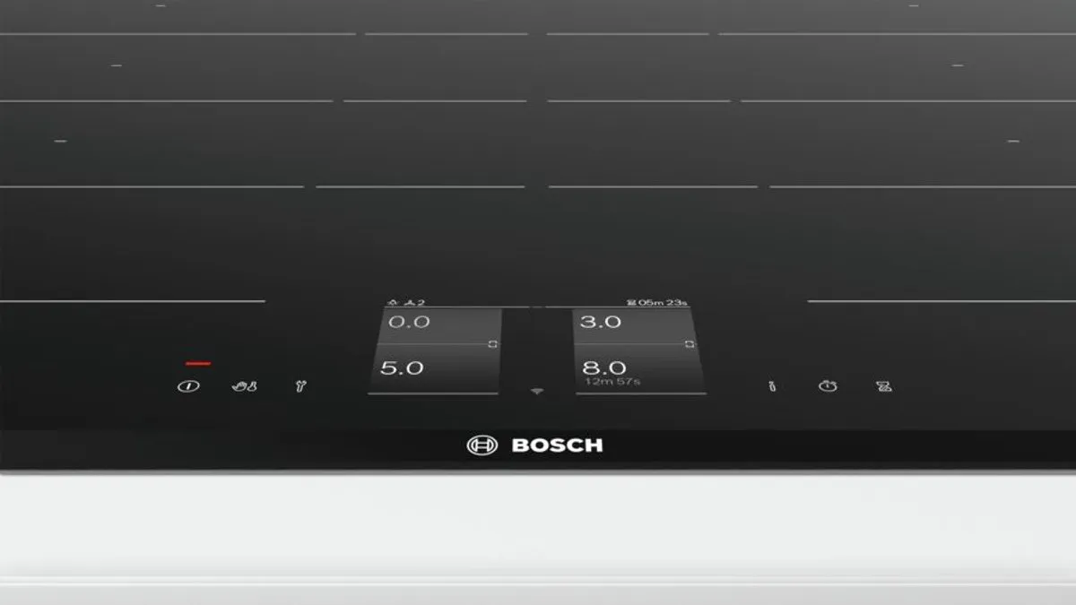 Bosch Serie 8 PXY875KW1E Inductiekookplaat 80cm - 4 Zones - Zwart