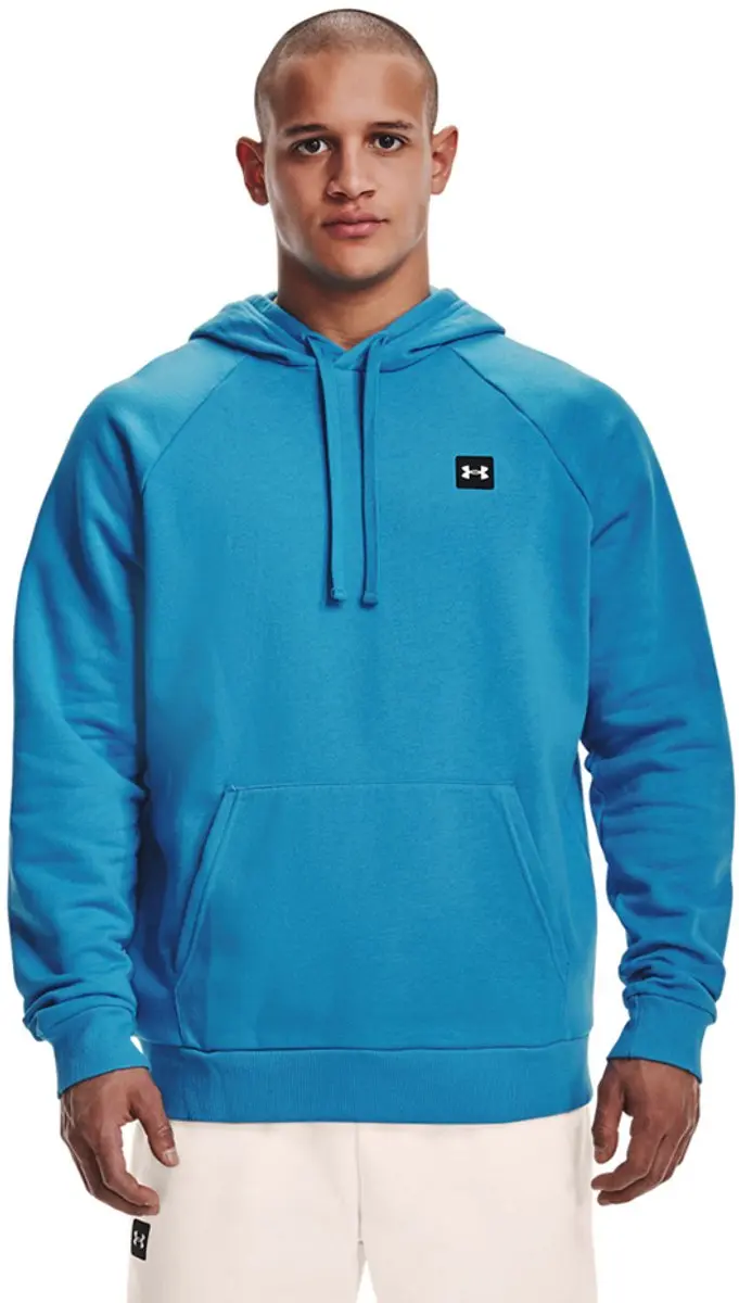 Under Armour Rival Fleece Hoodie Heren - Blauw S